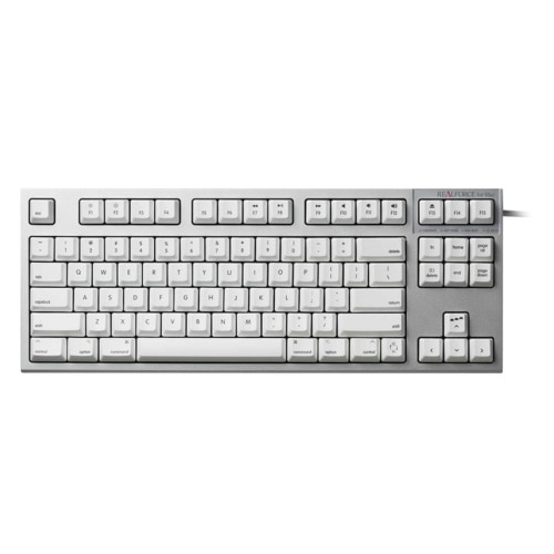【新品】東プレ REALFORCE TKL SA for Mac キーボード R2TLSA-US3M-WH