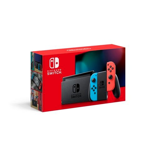 【ラッピング可】【即日発送】【新品 開封済み未使用品】Nintendo Switch 2019 [ネオンブルー/ネオンレッド]