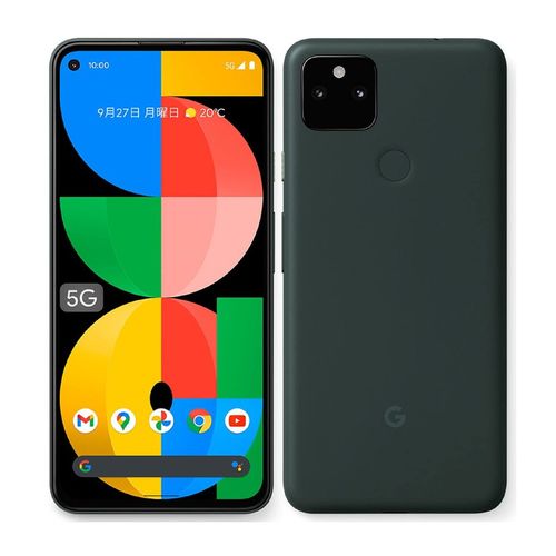 【即日発送】【中古美品】Google Pixel5a 5G 128GB キャリア版 Mostly Black SIMフリー