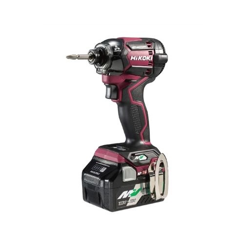 【即日発送】【新品】日立 HITACHI HiKOKI コードレスインパクトドライバ 36VMV 電池搭載 フレアレッド WH36DC2XPR