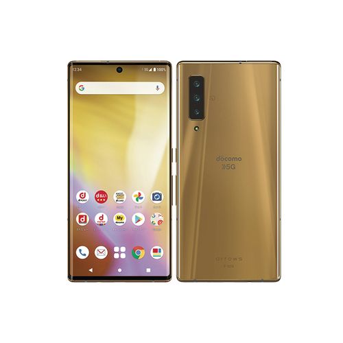 【ラッピング可】【即日発送】【国内版】【新品】FCNT arrows NX9 F-52A ゴールド 128 GB SIMフリー