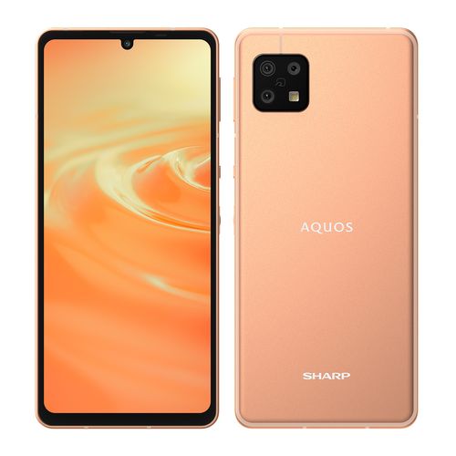 【ラッピング可】【即日発送】【国内版】【新品】SHARP AQUOS sense6 SH-M19 ライトカッパー 128GB SIMフリー