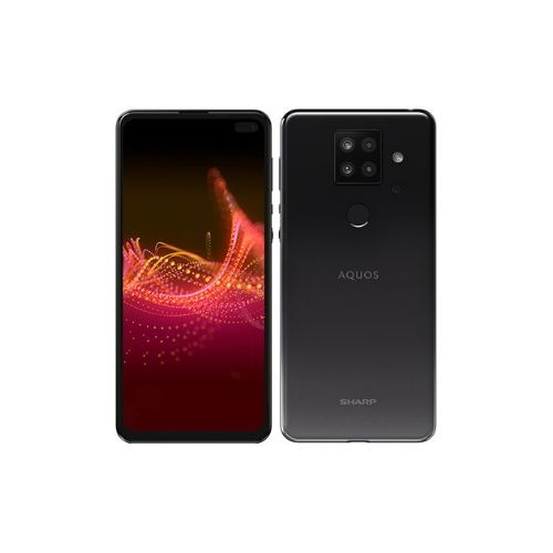 【ラッピング可】【即日発送】【国内版】【新品 箱不良・シュリンク破れ品】SHARP AQUOS sense4 plus SH-M16 ブラック