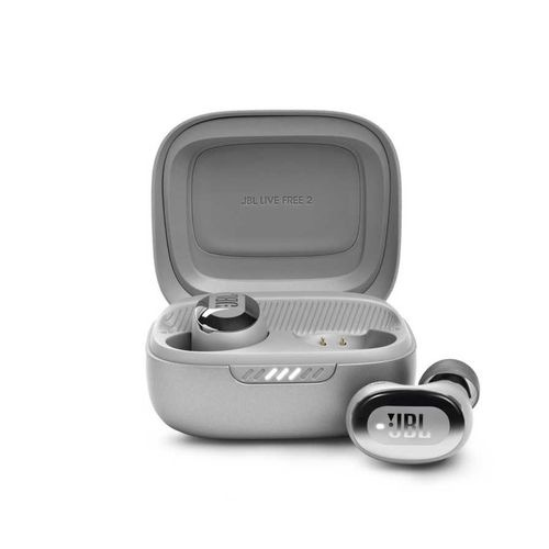 【新品】JBL フルワイヤレスイヤホン LIVE FREE 2 SILVER