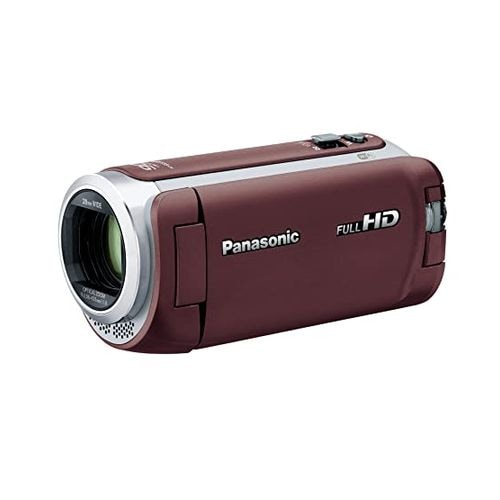 【新品】Panasonic ビデオカメラ ブラウン HC-W590MS-T