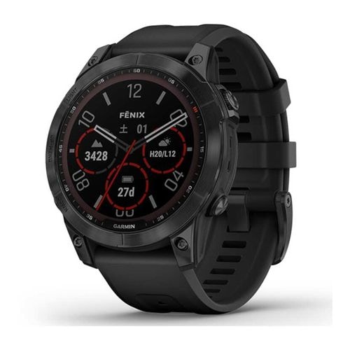【ラッピング可】【即日発送】【国内版】【新品 箱不良・シュリンク破れ品】ガーミン GARMIN fenix 7 Sapphire Dual Power Ti Black DLC 010-02540-46
