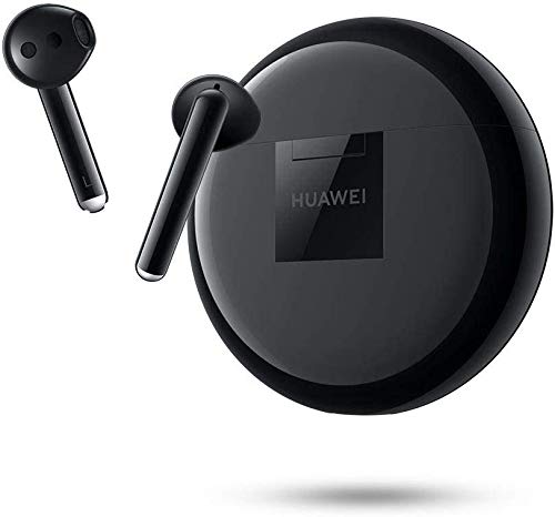 【即日発送】【中古美品】HUAWEI ファーウェイ ワイヤレスイヤホン ノイズキャンセリング FreeBuds 3 カーボンブラック