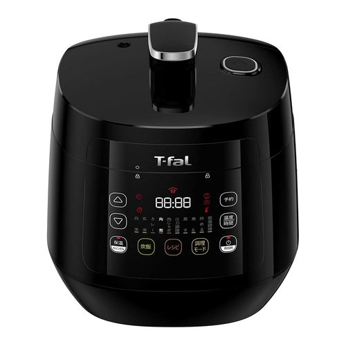 【即日発送】【新品 箱不良・シュリンク破れ品】T-fal 圧力鍋 ラクラ・クッカー コンパクト ブラック CY3508JP