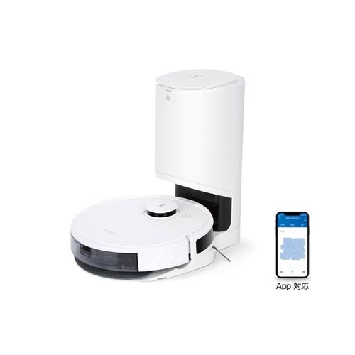 【即日発送】【新品 箱不良・シュリンク破れ品】ECOVACS エコバックス ロボット掃除機 DEEBOT N8 PRO+ ホワイト
