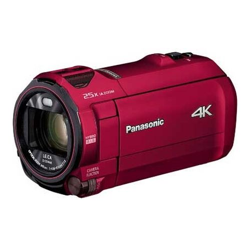 【即日発送】【新品 保証開始済み品】Panasonic パナソニック デジタル4Kビデオカメラ HC-VX992MS-R レッド