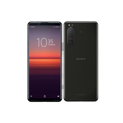 【ラッピング可】【即日発送】【国内版】【新品】SONY ソニー Xperia 5 II A002SO 128GB ブラック Softbank版 SIMロック解除品