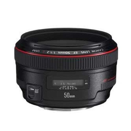 【新品】CANON キャノン カメラレンズ EF50mm F1.2L USM ブラック EF50MMF12LUSM