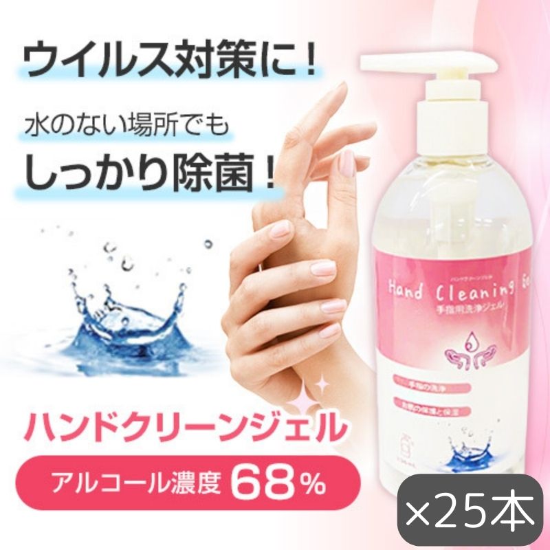 【 在庫処分 25本セット 】ハンドクリーンジェル 300ml