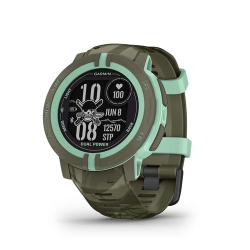 【ラッピング可】【即日発送】【国内版】【新品】GARMIN ガーミン スマートウォッチ Instinct 2 Dual Power ONE PIECE 010-02627-D2 ゾロ