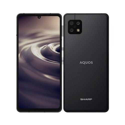【ラッピング可】【即日発送】【新品 開封済み未使用品】SHARP AQUOS sense6 SH-RM19 64GB 楽天モバイル版 ブラック SIMロック解除品