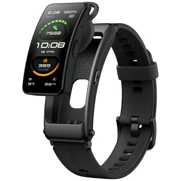 【ラッピング可】【即日発送】【国内版】【新品】HUAWEI ファーウェイ TalkBand B6 スマートウォッチ Graphite Black