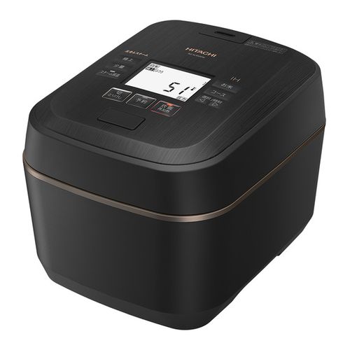 【即日発送】【新品 箱不良・シュリンク破れ品】HITACHI 日立 炊飯器 圧力&スチーム ふっくら御膳 漆黒 RZ-W100FM-K