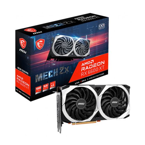 【新品】MSI グラフィックスボード Radeon RX 6600 XT MECH 2X 8G OC VD7841 ブラック
