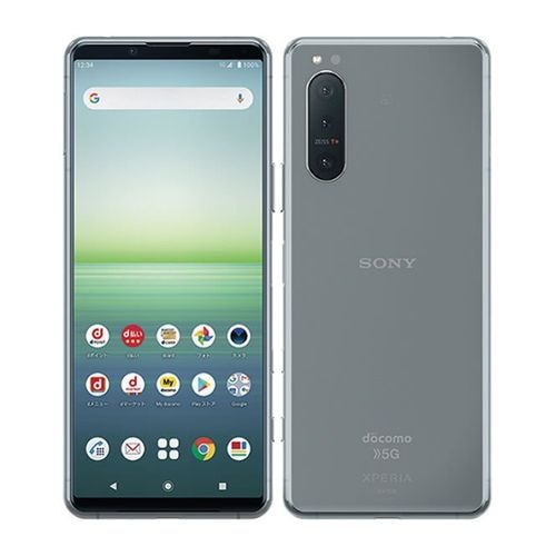 【ラッピング可】【即日発送】【国内版】【新品】SONY ソニー Xperia 5 II SO-52A グレー docomo版 SIMロック解除品