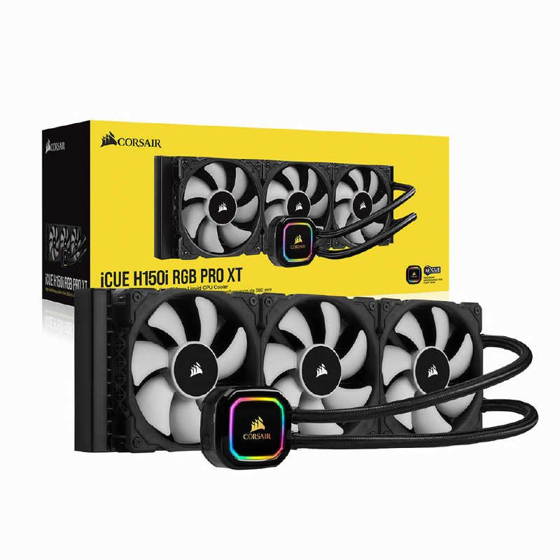 【新品】Corsair コルセア 水冷CPUクーラー iCUE H150i RGB PRO XT CW-9060045