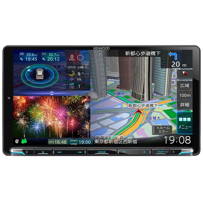 【新品】KENWOOD ケンウッド 彩速ナビ MDV-M907HDL