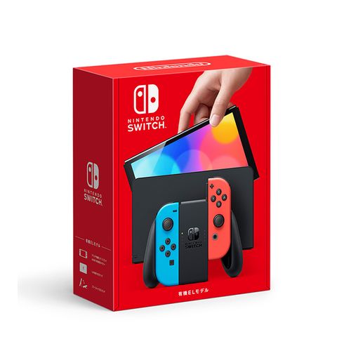 【ラッピング可】【即日発送】【新品 開封済み未使用品】Nintendo Switch 本体 有機ELモデル Joy-Con(L) ネオンブルー/(R) ネオンレッド
