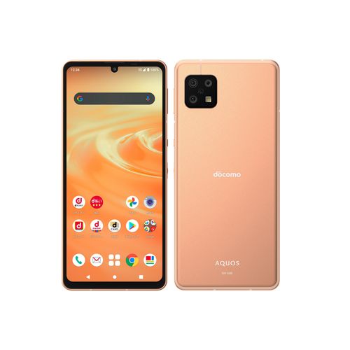 【ラッピング可】【即日発送】【国内版】【新品】SHARP シャープ AQUOS sense6 SH-54B 64GB ライトカッパー docomo版 SIMフリー