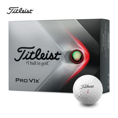 【即日発送】【新品 箱不良・シュリンク破れ品】Titleist タイトリスト ゴルフボール PRO V1x ローナンバー 2021年モデル [ホワイト] 12個入