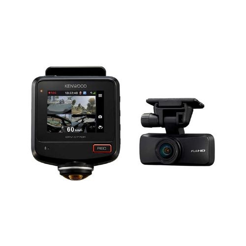 【新品】KENWOOD ケンウッド 360°撮影対応 2カメラドライブレコーダー DRV-C770R