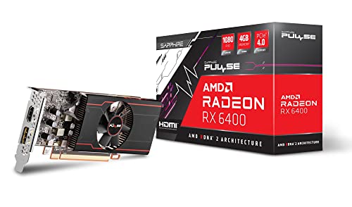 【新品】SAPPHIRE サファイヤ グラフィックボード PULSE Radeon RX 6400 GAMING 4GB GDDR6