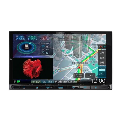 【即日発送】【新品 箱不良・シュリンク破れ品】Kenwood ケンウッド カーナビ 彩速ナビ MDV-M808HD