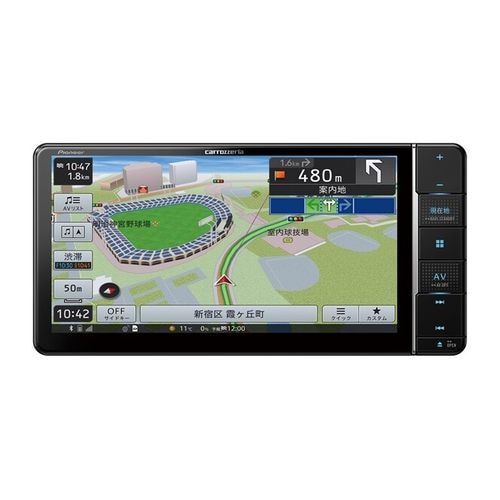 【即日発送】【新品 箱不良・シュリンク破れ品】Pioneer パイオニアカーナビ 楽ナビ AVIC-RW712