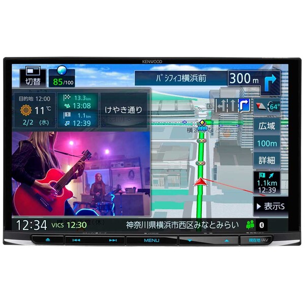 【即日発送】【新品 箱不良・シュリンク破れ品】KENWOOD ケンウッド カーナビ 彩速ナビ MDV-S809L