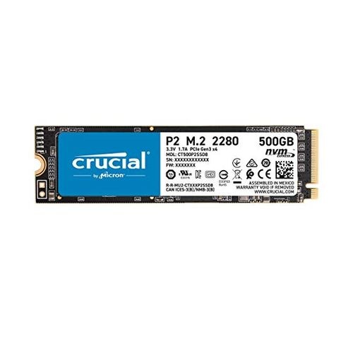 【新品】crucial クルーシャル 内蔵SSD 500GB M.2 CT500P2SSD8JP