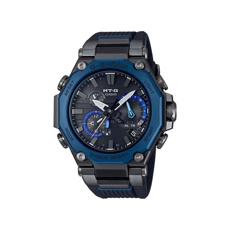 【新品】CASIO カシオ 腕時計 電波ソーラー G-SHOCK MT-G MTG-B2000B-1A2JF ブルー