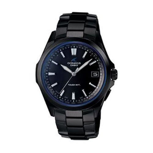 【新品】CASIO カシオ 腕時計 電波ソーラー オシアナス OCW-S100B-1AJF ブラック