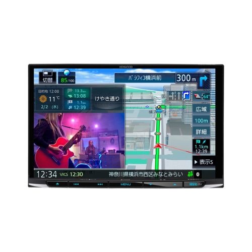 【即日発送】【中古美品】KENWOOD ケンウッド カーナビ 彩速ナビ MDV-S809L