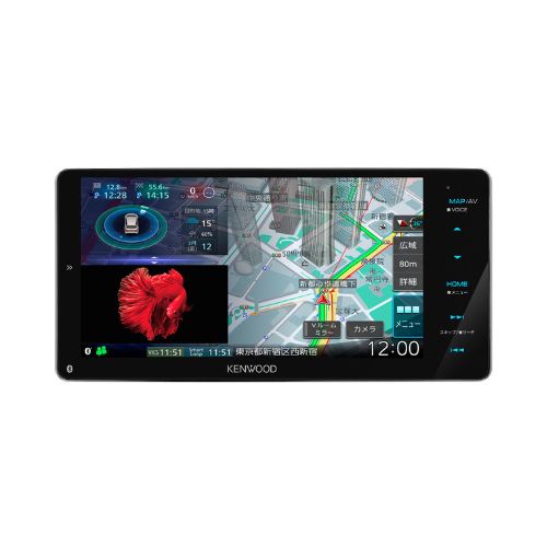 【即日発送】【中古美品】KENWOOD ケンウッド カーナビ 彩速ナビ MDV-M808HDW