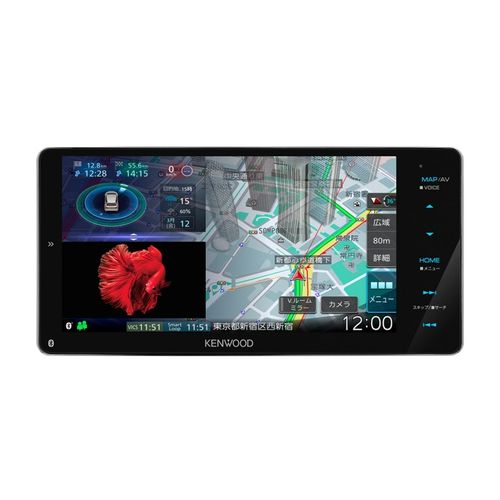 【即日発送】【新品 箱不良・シュリンク破れ品】KENWOOD ケンウッド カーナビ 彩速ナビ MDV-M808HDW