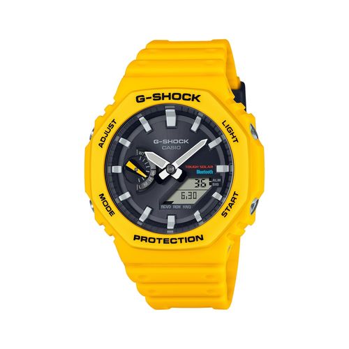 【新品】CASIO G-SHOCK オクタゴン スマホリンク＋タフソーラー GA-B2100C-9AJF イエロー