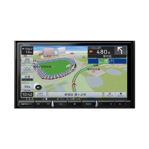 【即日発送】【新品 箱不良・シュリンク破れ品】Pioneer パイオニア カーナビ 楽ナビ AVIC-RZ712
