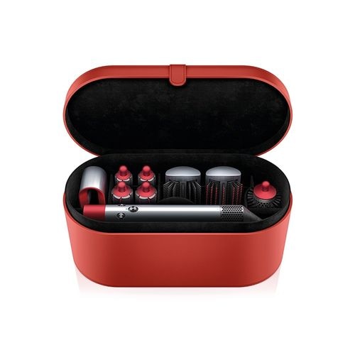 【即日発送】【新品 箱不良・シュリンク破れ品】Dyson ダイソン ヘアドライヤー Airwrap Complete HS01 COMP RN NM ニッケル/レッド
