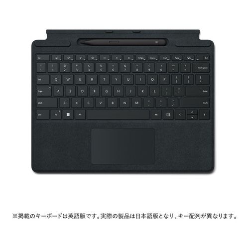 【新品】Microsoft マイクロソフト Surface Pro スリムペン2付き キーボード 8X6-00019 ブラック