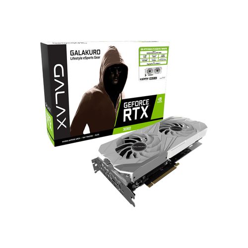 【ラッピング可】【即日発送】【新品】玄人志向 GALAKURO NVIDIA グラフィックボード GeForce RTX3060搭載 GDDR6 12GB