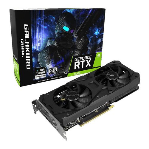 【即日発送】【新品 箱不良・シュリンク破れ品】玄人志向 GALAKURO NVIDIA グラフィックボード GAMING GG-RTX3060-E12GB/OC/DF