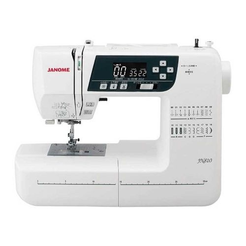 【新品】JANOME ジャノメ コンピューターミシン JN810 グレー