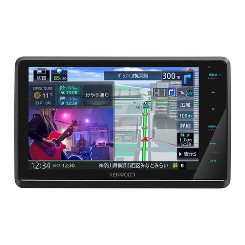 【即日発送】【新品 開封済み未使用品】KENWOOD ケンウッド カーナビ 彩速ナビ MDV-S809F