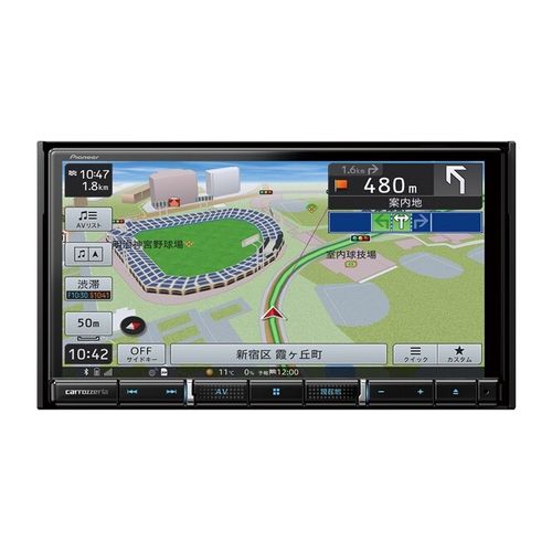 【即日発送】【新品 開封済み未使用品】Pioneer パイオニア カーナビ 楽ナビ AVIC-RZ712