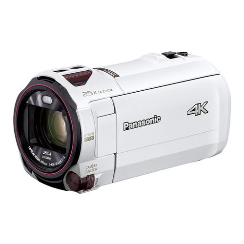 【即日発送】【新品 箱不良・シュリンク破れ品】Panasonic パナソニック デジタル4Kビデオカメラ ホワイト HC-VX992MS-W