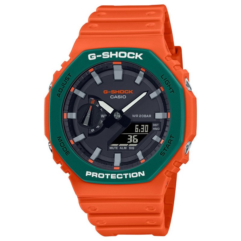 【新品】CASIO カシオ 腕時計 SKATER FLAVOR G-SHOCK GA-2110SC-4AJF オレンジ